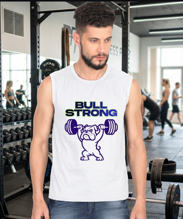 The "Bull Strong" Heavyweight Muscle Tee
