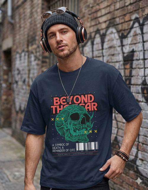 "Beyond the Fear" - Oversized Unisex Tee