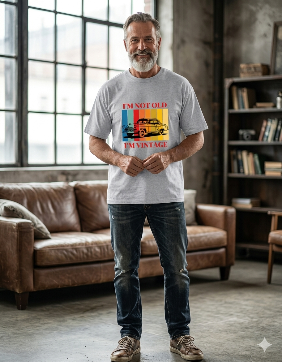 ⚡The Retro Classic - Crew Tee