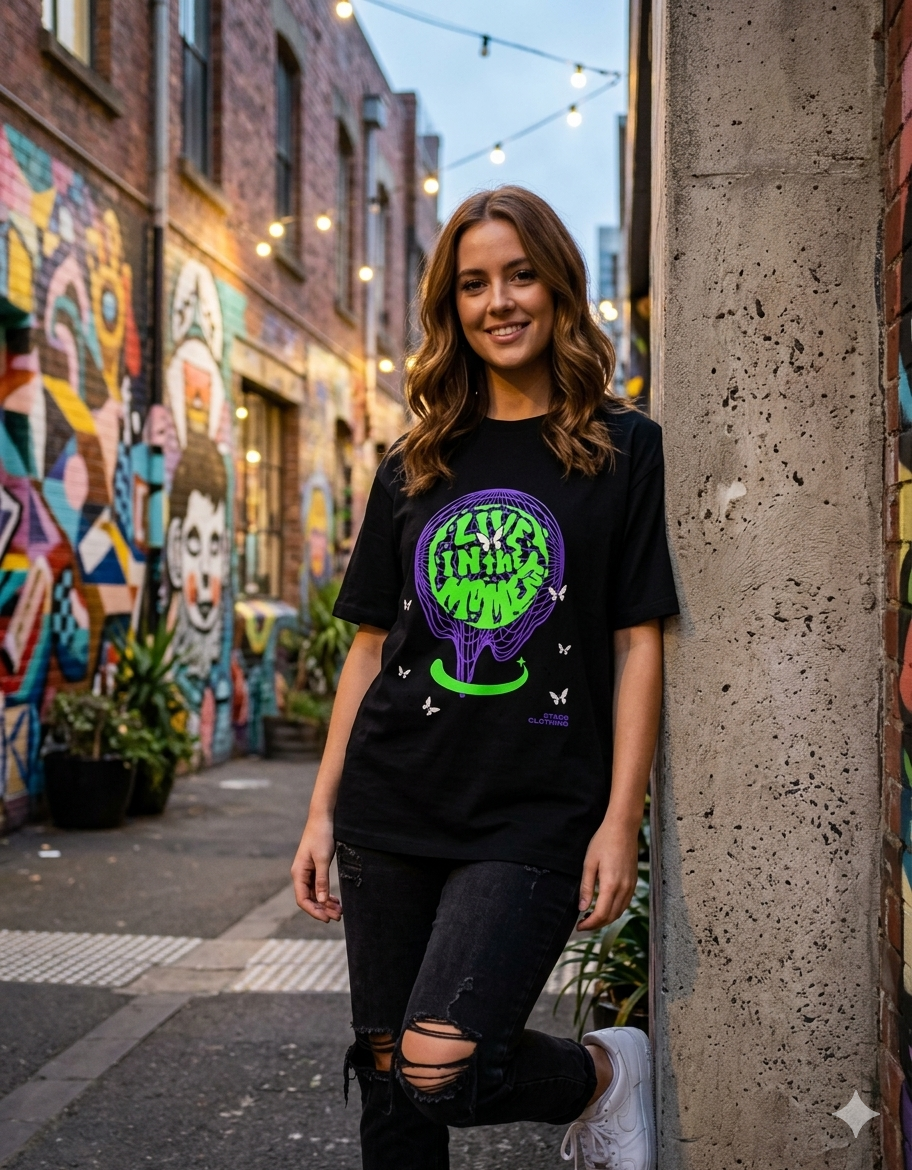 🎨Live In The Moment Tee
