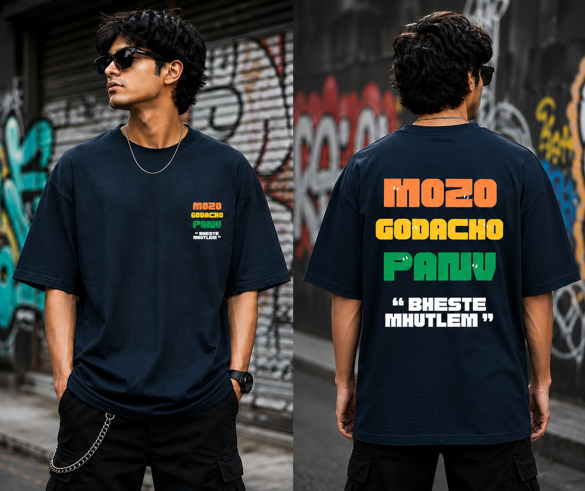 Mozo Godacho Panv - Unisex Oversized Tee