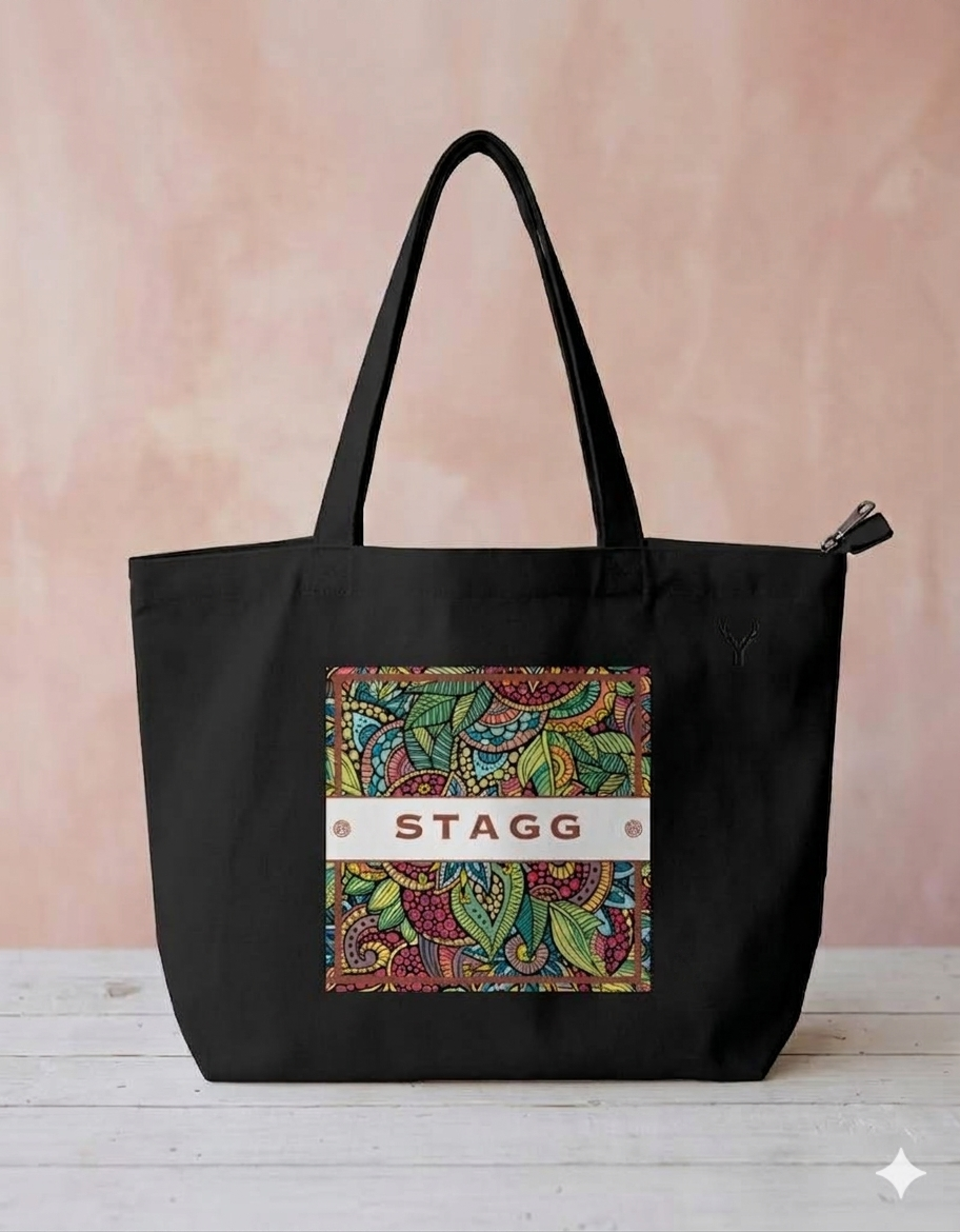STAGG Artistry Tote – Vibrant Abstract Print