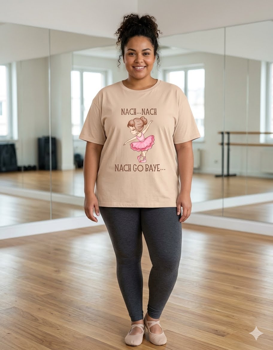 Womens - "Nach Go Baye" Graphic Tee