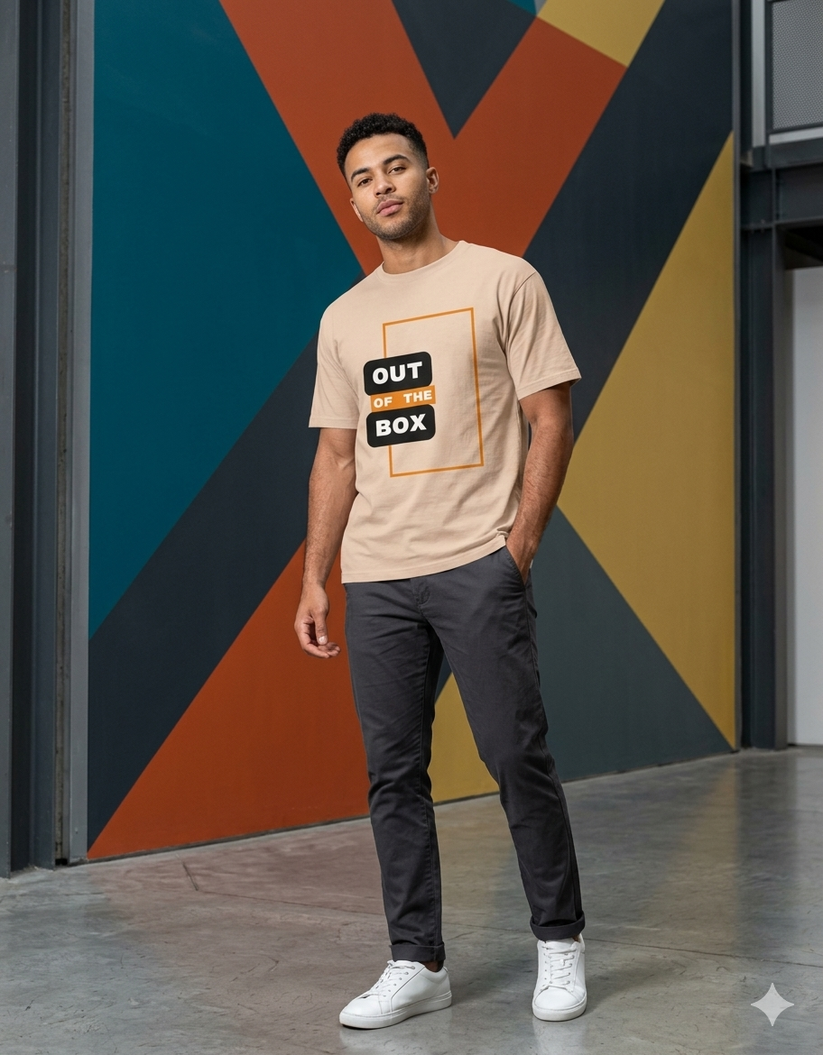 Out of the Box - Geometric Tee