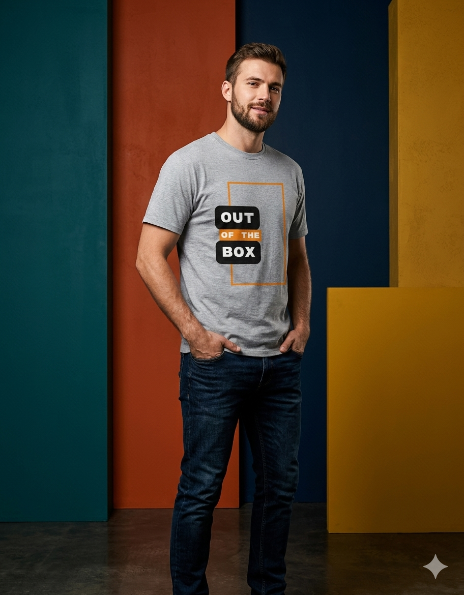Out of the Box - Geometric Tee