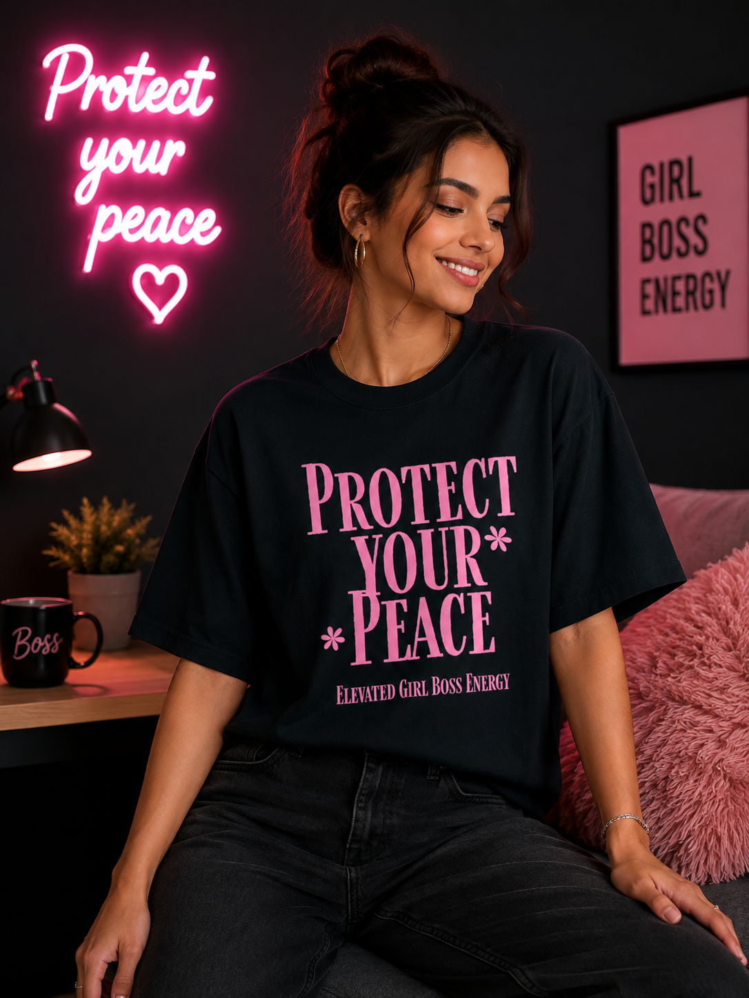 🌸 Peace & Power – Women’s Statement - Tee