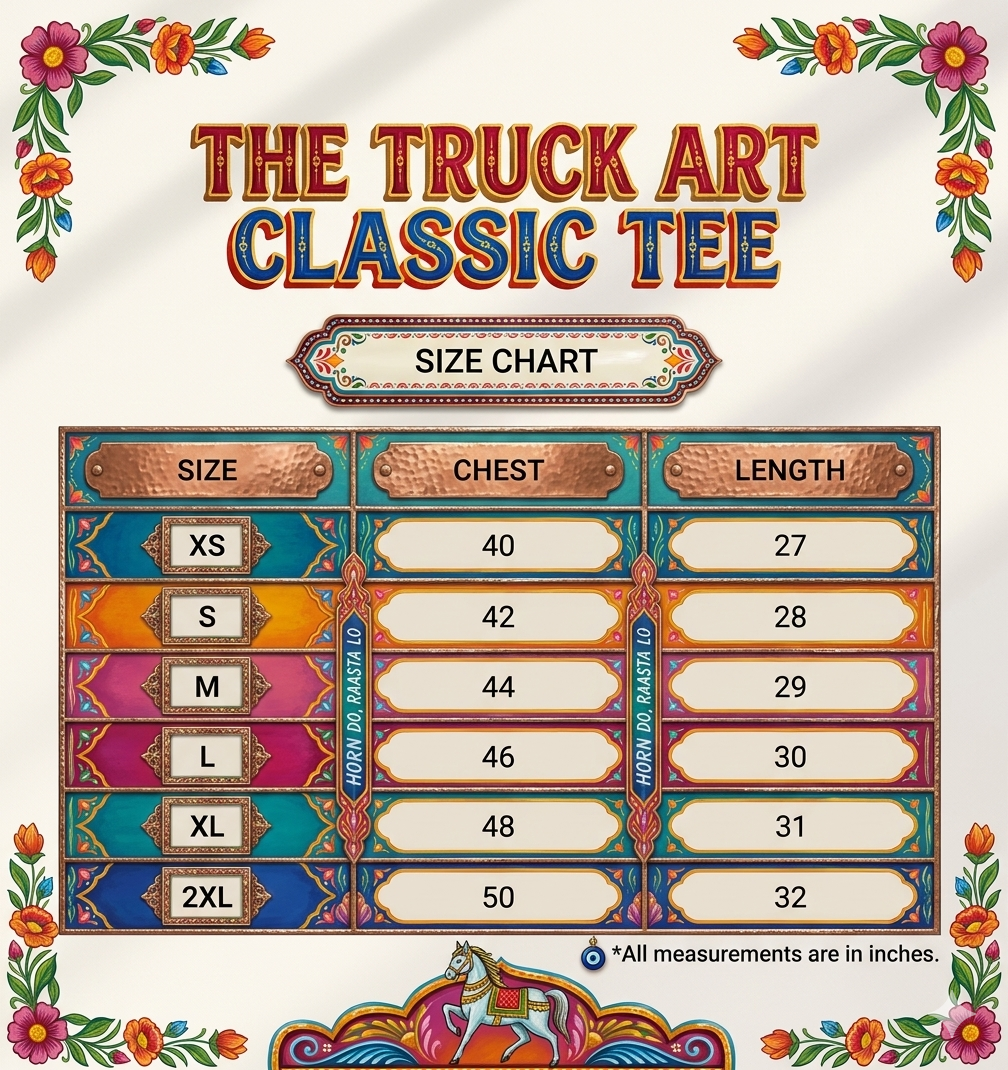 The Truck Art Classic - Unisex Oversized Tee