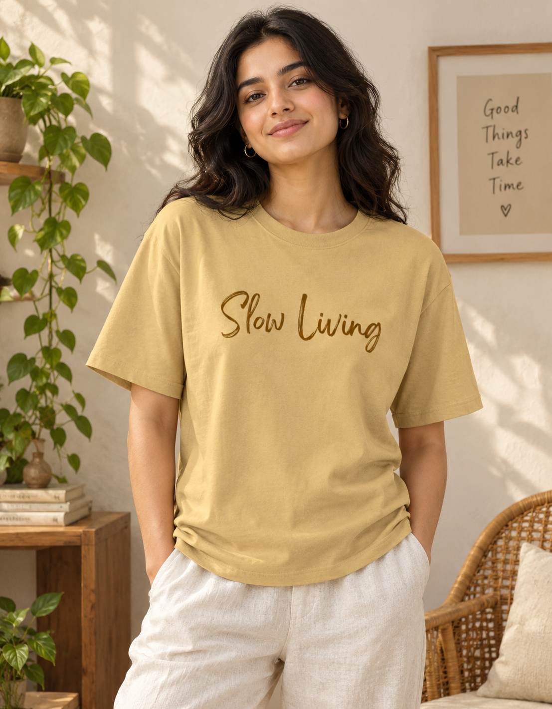 Slow Living - Unisex Tee