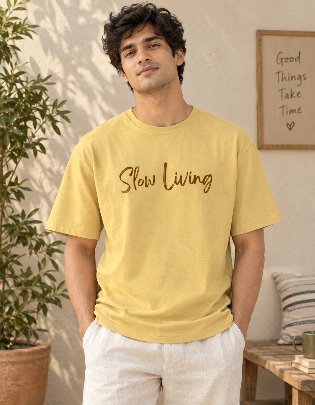 Slow Living - Unisex Tee