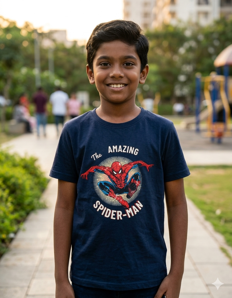 Amazing Spider-Man - Boy's Tee (Ages 5-13)