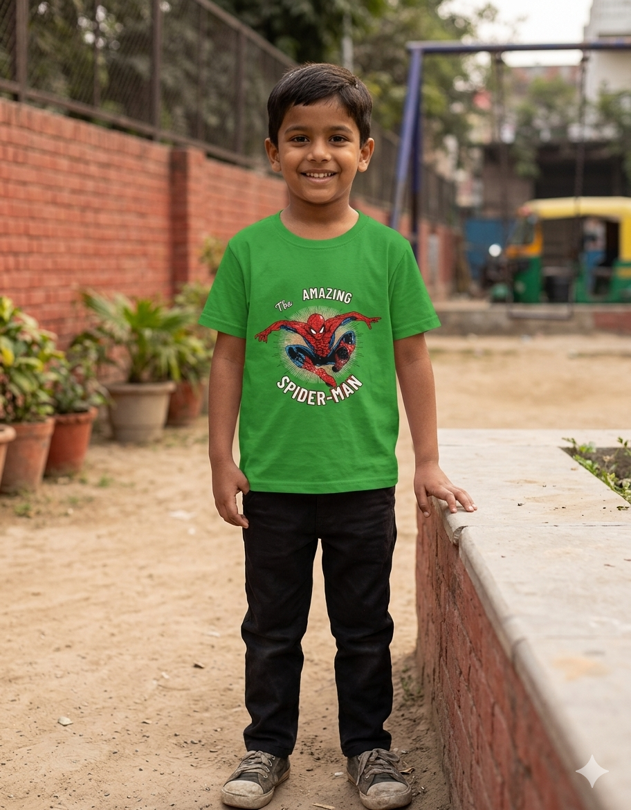 Amazing Spider-Man - Boy's Tee (Ages 5-13)
