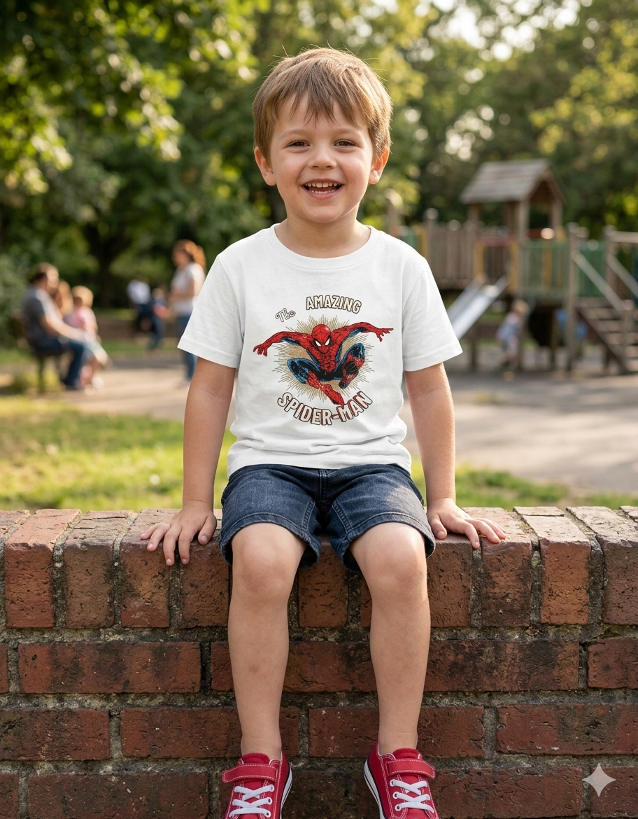 Amazing Spider-Man - Boy's Tee (Ages 5-13)