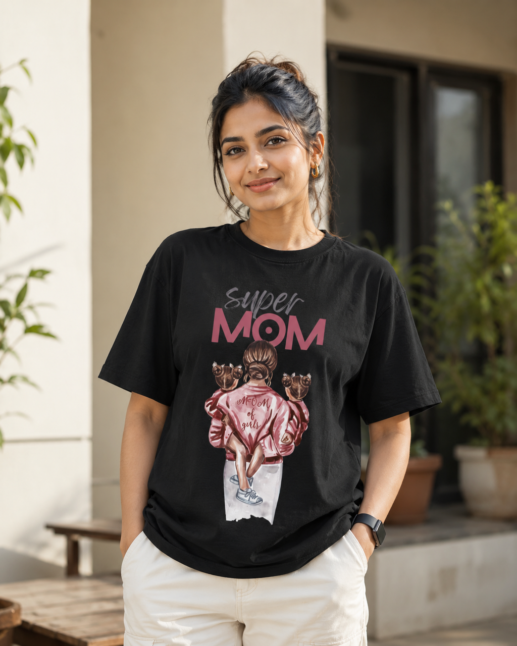 Super Mom - Oversized Tee