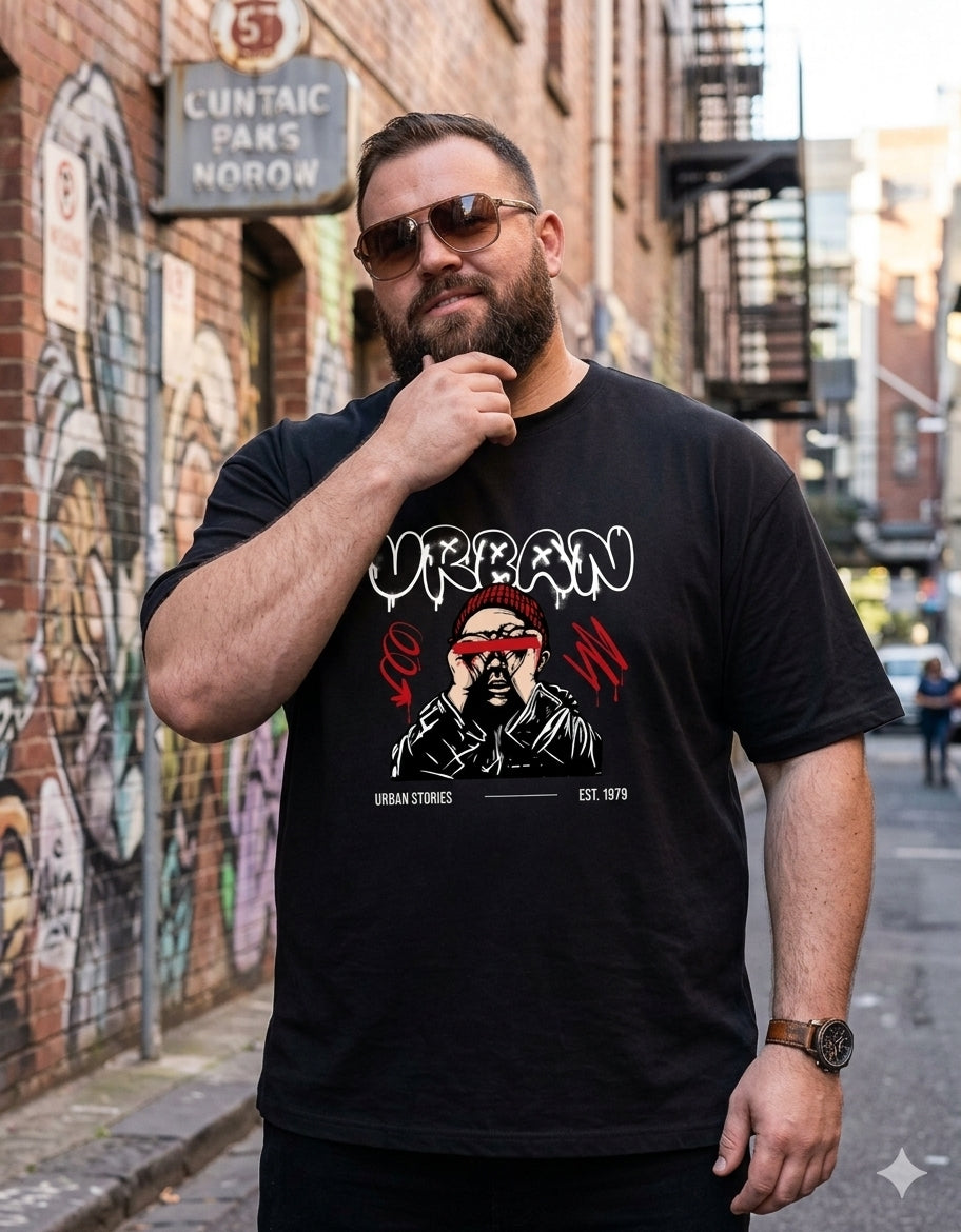 "Urban Stories" Graphic Tee – Urban Culture Edition